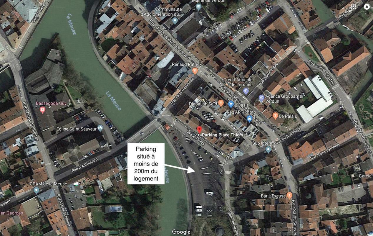 Sympathique Logement En Centre Ville Verdun-sur-Meuse Eksteriør billede